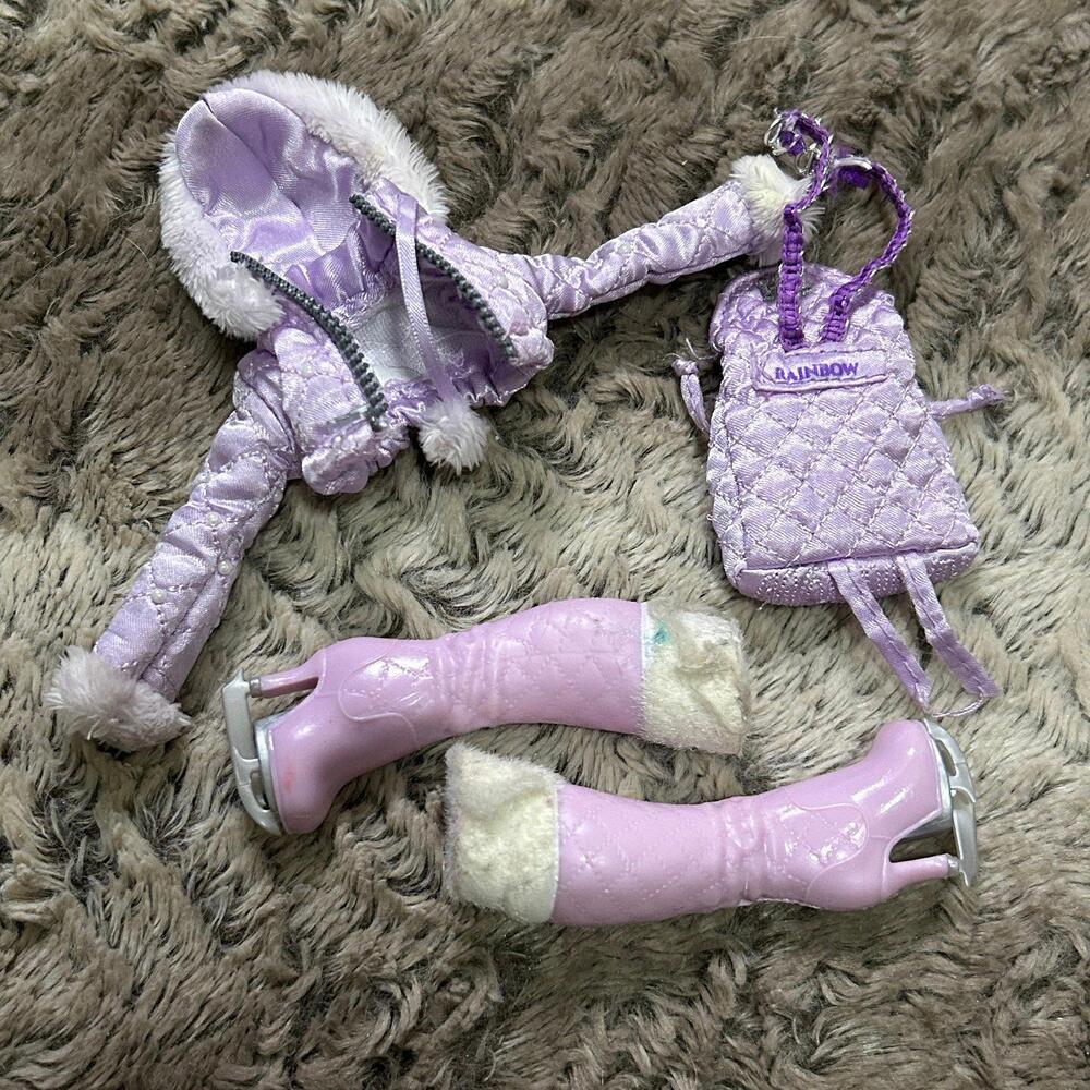 Rainbow High Fashion Doll Replacement Accessories Violet Willow Purple Outfit+